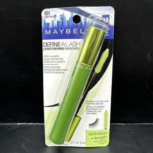 Maybelline Define-A-Lash Lengthening Mascara‎ #801 VERY BLACK